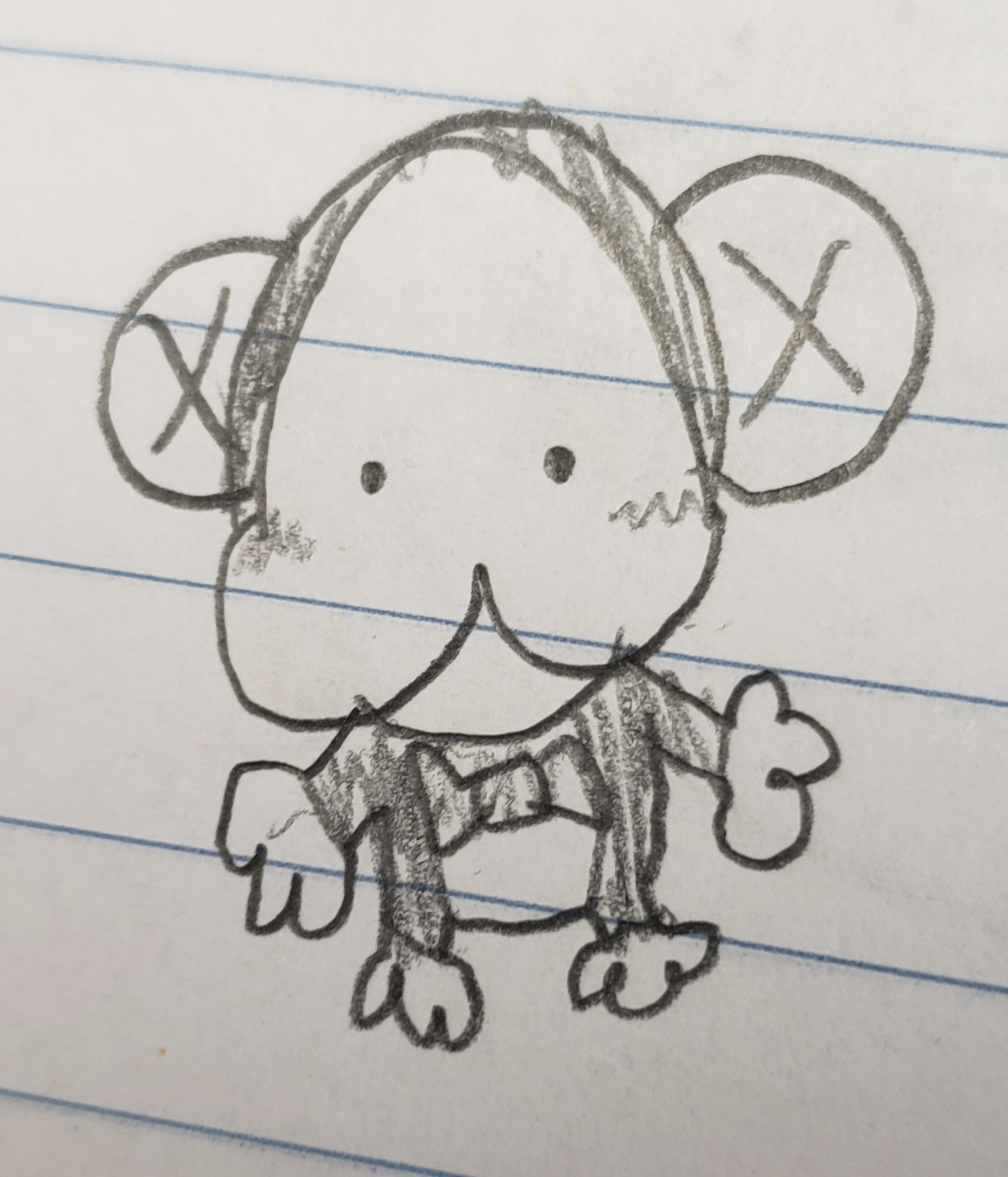 stinky yucky churro art